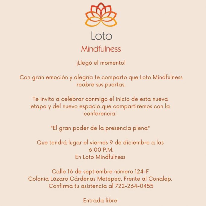 El gran poder de la presencia plena